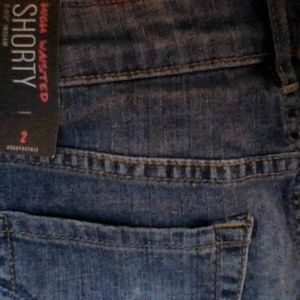 Aeropostale High waisted Shorty Jean shorts Size 2